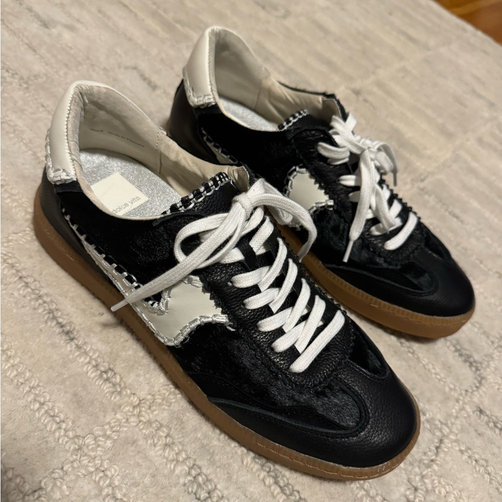 Dolce Vita Notice Onyx Calf Half Sneakers